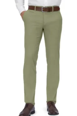 BRAX Chino Hose Fabio grün Hi-FLEX