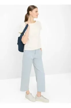 BRAX 6/8 Culotte-Hose Maine S vintage blue Wide Fit