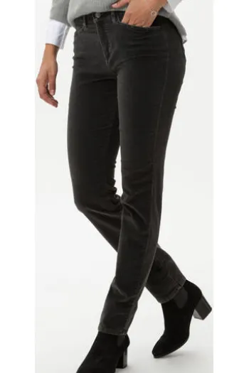 BRAX Feincord-Hose Shakira Grau