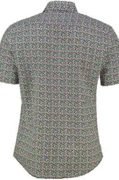BRAX Hemd coralle Modern Fit Kurzarm