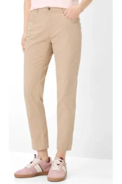 BRAX 6/8 Hose Mary S almond Slim Fit Ultralight-Qualität