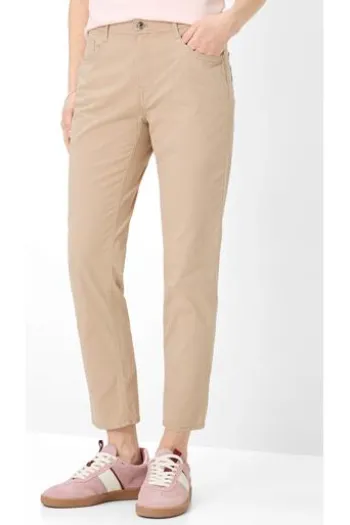 BRAX 6/8 Hose Mary S almond Slim Fit Ultralight-Qualität