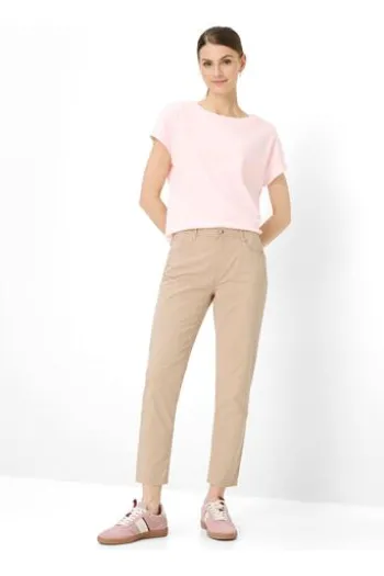 BRAX 6/8 Hose Mary S almond Slim Fit Ultralight-Qualität