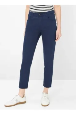 BRAX 6/8 Hose Mary S navy Slim Fit Ultralight-Qualität