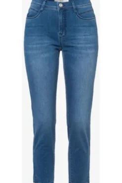 BRAX 7/8 Jeans Mary Jeansblau Slim Fit