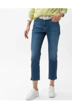 BRAX 7/8 Jeans Mary Jeansblau Slim Fit