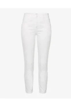 BRAX 7/8 Jeans Shakira weiß Skinny Fit Free to move Stretch-Denim