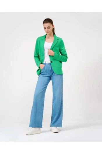 BRAX Jersey-Blazer Bella grün