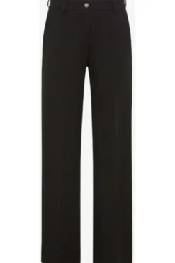 BRAX Jersey-Hose Maine black Wide Fit