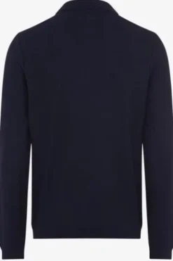 BRAX Langarm Polo-Shirt Paros navy