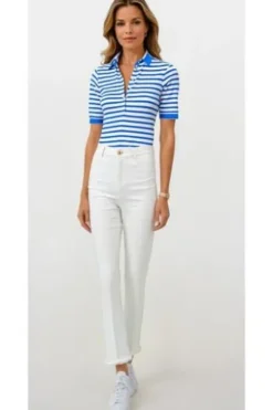 BRAX Polo-Shirt Cleo blau