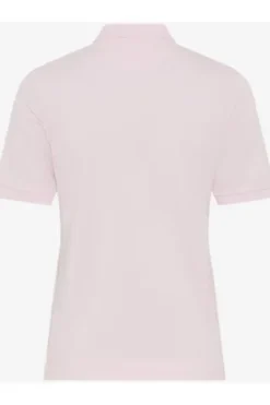 BRAX Polo-Shirt Cleo dusty rose in Piqué-Qualität