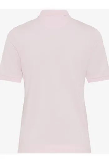 BRAX Polo-Shirt Cleo dusty rose in Piqué-Qualität