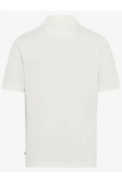 BRAX Polo-Shirt Paco offwhite
