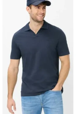 BRAX Polo-Shirt Paz navy
