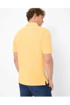 BRAX Polo-Shirt Pete gelb Hi-FLEX