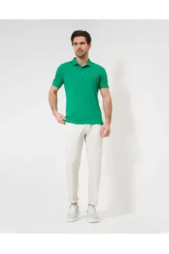 BRAX Polo-Shirt Pete grün