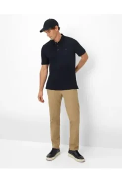 BRAX Polo-Shirt Pete marine Hi-FLEX