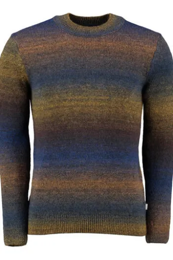 BRAX Pullover Buddy blau/braun