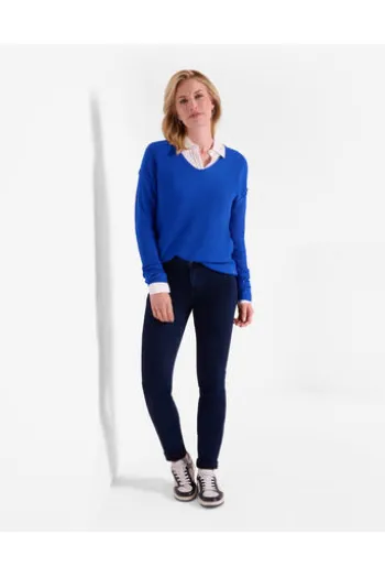 BRAX Pullover Lana Blau