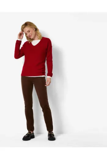 BRAX Pullover Lana Rot