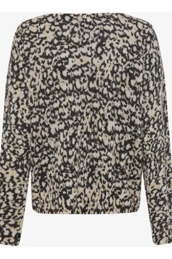 BRAX Pullover Lisa canvas gemustert