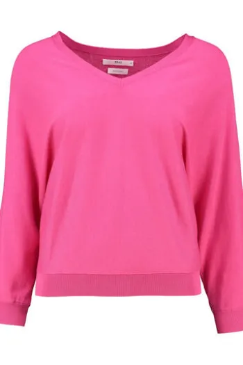 BRAX Pullover Nala pink 3/4-Arm in sommerlicher Qualität