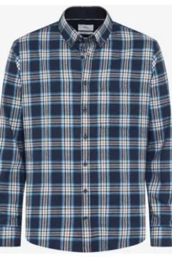 BRAX Style Daniel Shirts dove blue