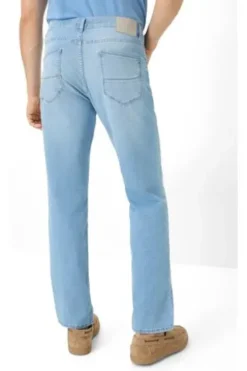 BRAX Summerlight Flex Jeans Cadiz ocean blue used Straight Fit