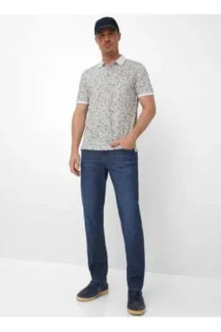 BRAX Summerlight Flex Jeans Cadiz dark blue Straight Fit
