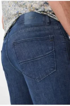 BRAX Summerlight Flex Jeans Cadiz dark blue Straight Fit