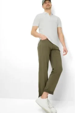 BRAX Ultra Light Five Pocket Hose Cadiz olive Straight Fit