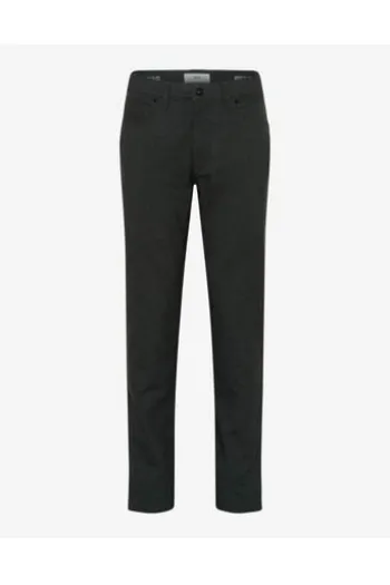 BRAX Woo.Look Hose Cadiz oliv in dezenter Struktur