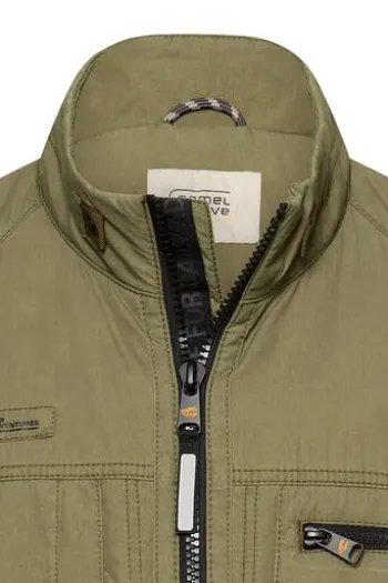 camel active Blouson deep olive Regular Fit