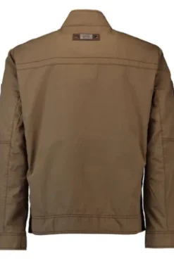 camel active Blouson schlamm mit Baumwolle