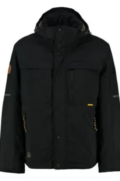 camel active Jacke schwarz teXXXactive winddicht, wasserdicht, atmungsaktiv