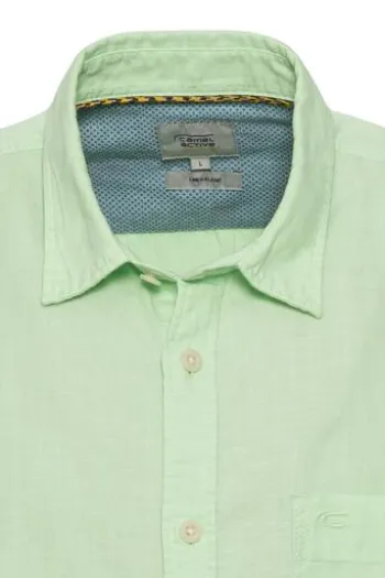 camel active Leinen Hemd kiwi Leinen