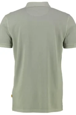 camel active Polo-Shirt khaki leicht verwaschene Optik