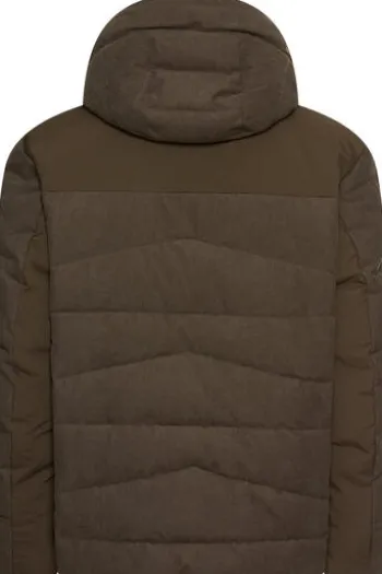 camel active Quilted Cord Jacke dark brown