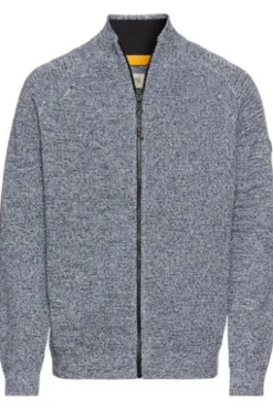 camel active Strickjacke dark navy Regular Fit