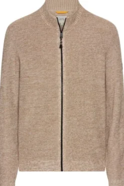 camel active Strickjacke oatmeal