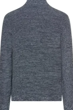 camel active Strickjacke tinted blue