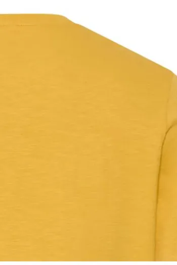 camel active T-Shirt sun yellow Regular Fit