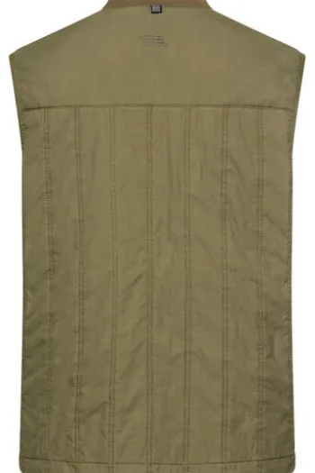 camel active Weste deep olive Regular Fit
