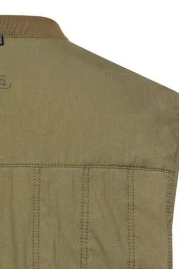 camel active Weste deep olive Regular Fit