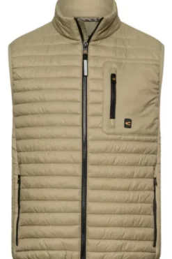 camel active Weste khaki Regular Fit