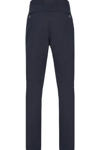 CLUB OF COMFORT Baumwoll-Stretch-Hose marine Garvey Pima Cotton mit Sonnenschutz
