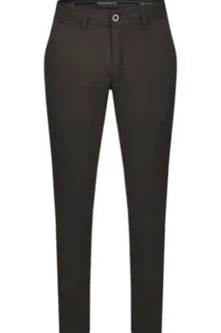 CLUB OF COMFORT Baumwoll-Stretch-Hose schwarz Garvey Pima Cotton mit Sonnenschutz