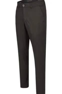 CLUB OF COMFORT Baumwoll-Stretch-Hose schwarz Garvey Pima Cotton mit Sonnenschutz
