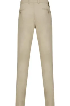 CLUB OF COMFORT Baumwoll-Stretch-Hose beige Garvey Pima Cotton mit Sonnenschutz